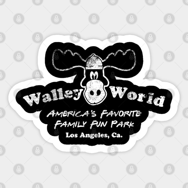 Walley World Vintage Sticker by mart07